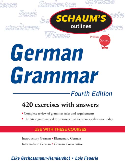 Title details for German Grammar by Elke Gschossmann-Hendershot - Available